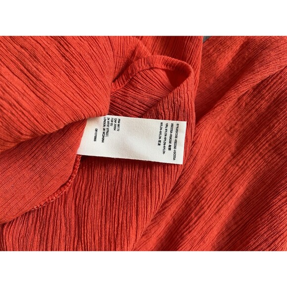 Free People Wrap Top Size Large Red Color - Picture 4 of 7